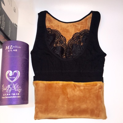 冬日塑形新风尚 探秘韩国ML蕾丝保暖塑身背心